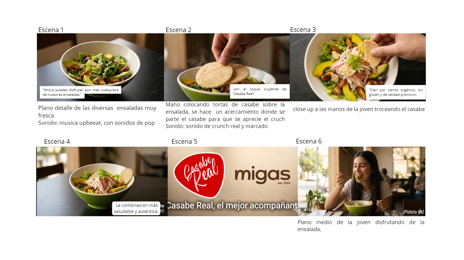 Storyboard Ensalada